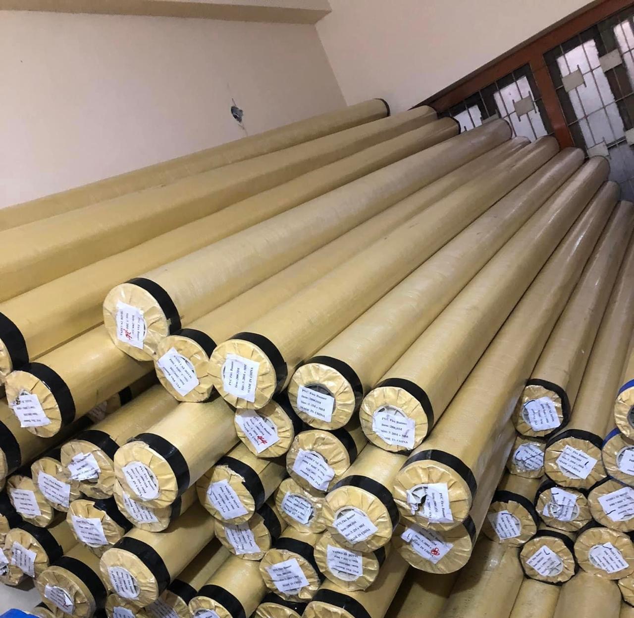 Black Back PVC Flex Banner for billboards and signage