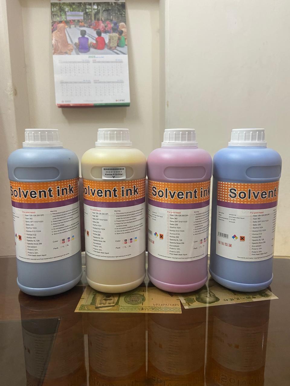 Solvent Ink for outdoor printing